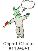 Alien Clipart #1194241 by lineartestpilot