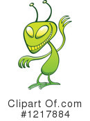 Alien Clipart #1217884 by Zooco