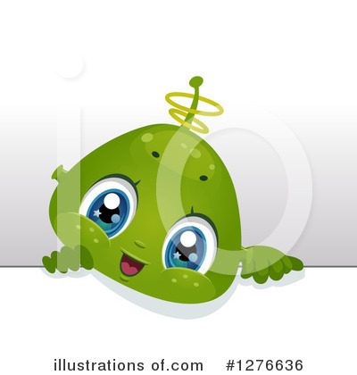 Alien Baby Clipart #1276636 by BNP Design Studio