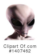 Alien Clipart #1407462 by Leo Blanchette