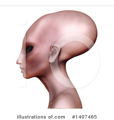 Royalty-Free (RF) Alien Clipart Illustration by Leo Blanchette - Stock Sample #1407465