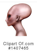 Alien Clipart #1407465 by Leo Blanchette