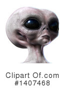 Alien Clipart #1407468 by Leo Blanchette