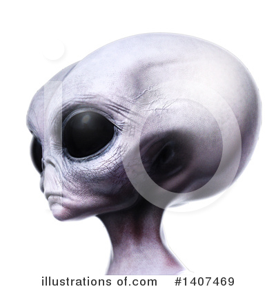 Royalty-Free (RF) Alien Clipart Illustration by Leo Blanchette - Stock Sample #1407469