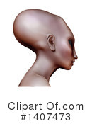 Alien Clipart #1407473 by Leo Blanchette