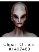 Alien Clipart #1407489 by Leo Blanchette