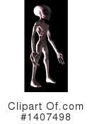 Alien Clipart #1407498 by Leo Blanchette