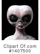 Alien Clipart #1407500 by Leo Blanchette