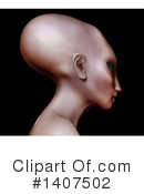 Alien Clipart #1407502 by Leo Blanchette