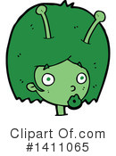 Alien Clipart #1411065 by lineartestpilot