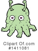 Alien Clipart #1411081 by lineartestpilot