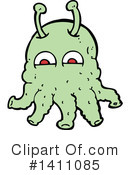 Alien Clipart #1411085 by lineartestpilot