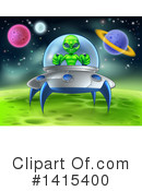 Alien Clipart #1415400 by AtStockIllustration