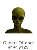 Alien Clipart #1419129 by KJ Pargeter