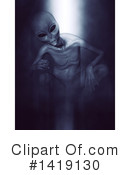 Alien Clipart #1419130 by KJ Pargeter