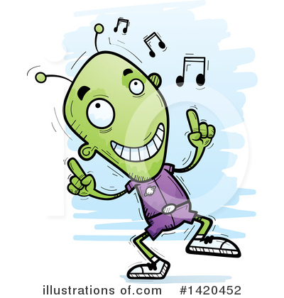 Royalty-Free (RF) Alien Clipart Illustration by Cory Thoman - Stock Sample #1420452