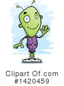 Alien Clipart #1420459 by Cory Thoman