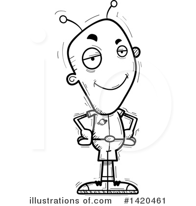 Royalty-Free (RF) Alien Clipart Illustration by Cory Thoman - Stock Sample #1420461