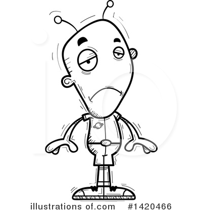 Royalty-Free (RF) Alien Clipart Illustration by Cory Thoman - Stock Sample #1420466