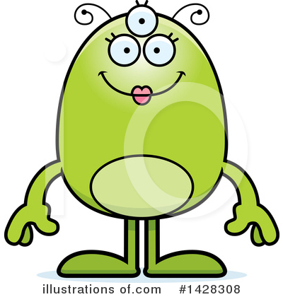Royalty-Free (RF) Alien Clipart Illustration by Cory Thoman - Stock Sample #1428308