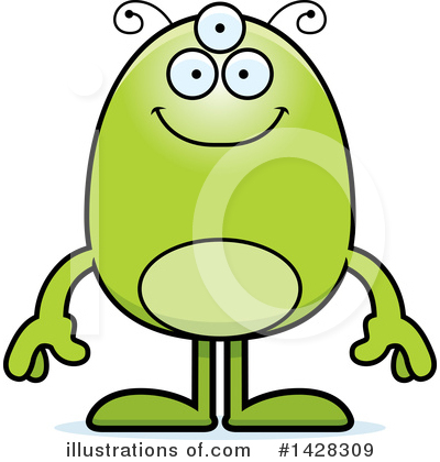 Royalty-Free (RF) Alien Clipart Illustration by Cory Thoman - Stock Sample #1428309