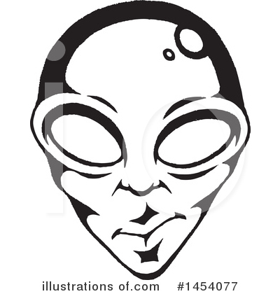 Royalty-Free (RF) Alien Clipart Illustration by cidepix - Stock Sample #1454077