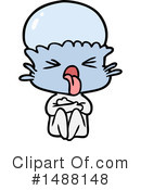 Alien Clipart #1488148 by lineartestpilot