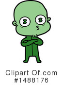 Alien Clipart #1488176 by lineartestpilot