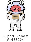 Alien Clipart #1488204 by lineartestpilot