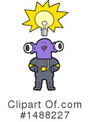 Alien Clipart #1488227 by lineartestpilot
