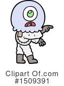 Alien Clipart #1509391 by lineartestpilot