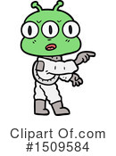 Alien Clipart #1509584 by lineartestpilot