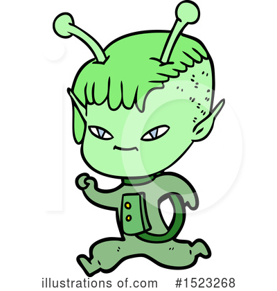 Royalty-Free (RF) Alien Clipart Illustration by lineartestpilot - Stock Sample #1523268