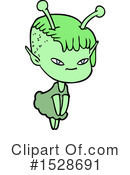 Alien Clipart #1528691 by lineartestpilot