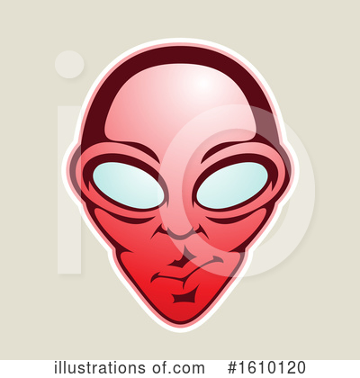 Royalty-Free (RF) Alien Clipart Illustration by cidepix - Stock Sample #1610120