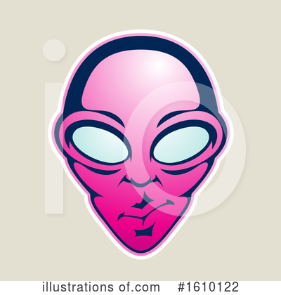 Royalty-Free (RF) Alien Clipart Illustration by cidepix - Stock Sample #1610122