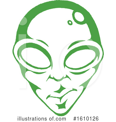 Royalty-Free (RF) Alien Clipart Illustration by cidepix - Stock Sample #1610126