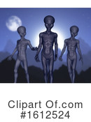 Alien Clipart #1612524 by KJ Pargeter