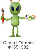 Alien Clipart #1651382 by Morphart Creations