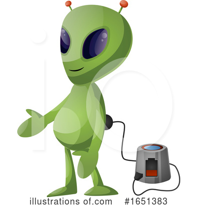 Royalty-Free (RF) Alien Clipart Illustration by Morphart Creations - Stock Sample #1651383