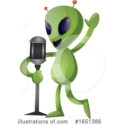 Royalty-Free (RF) Alien Clipart Illustration by Morphart Creations - Stock Sample #1651386