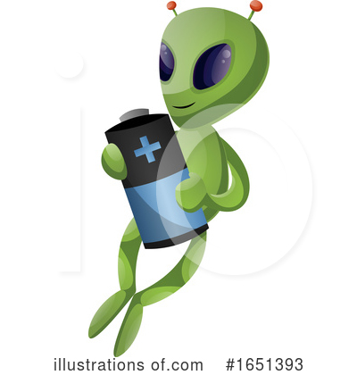 Royalty-Free (RF) Alien Clipart Illustration by Morphart Creations - Stock Sample #1651393