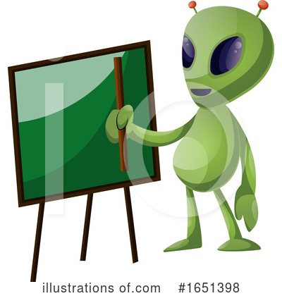 Royalty-Free (RF) Alien Clipart Illustration by Morphart Creations - Stock Sample #1651398