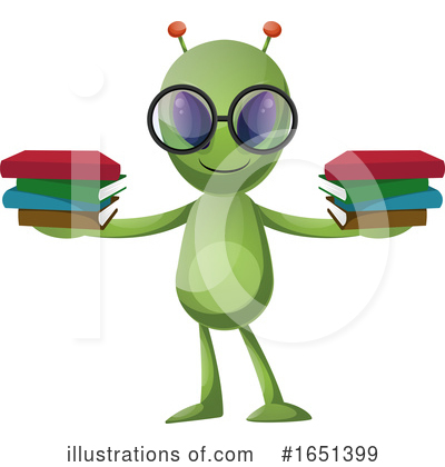 Royalty-Free (RF) Alien Clipart Illustration by Morphart Creations - Stock Sample #1651399