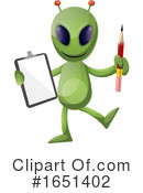 Alien Clipart #1651402 by Morphart Creations