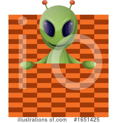 Royalty-Free (RF) Alien Clipart Illustration by Morphart Creations - Stock Sample #1651425