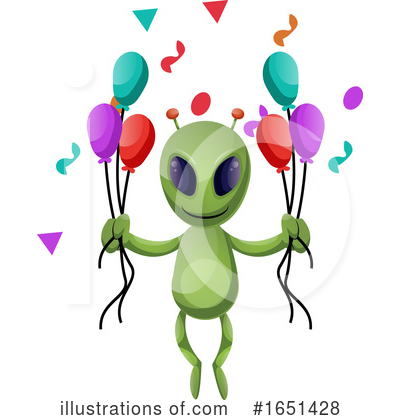 Royalty-Free (RF) Alien Clipart Illustration by Morphart Creations - Stock Sample #1651428