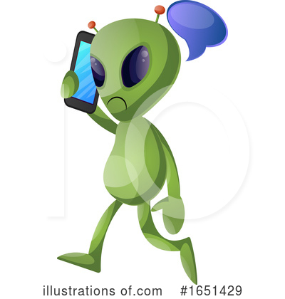 Royalty-Free (RF) Alien Clipart Illustration by Morphart Creations - Stock Sample #1651429