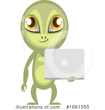 Royalty-Free (RF) Alien Clipart Illustration by Morphart Creations - Stock Sample #1661055