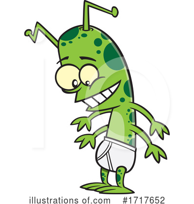 Alien Clipart #1717652 by toonaday